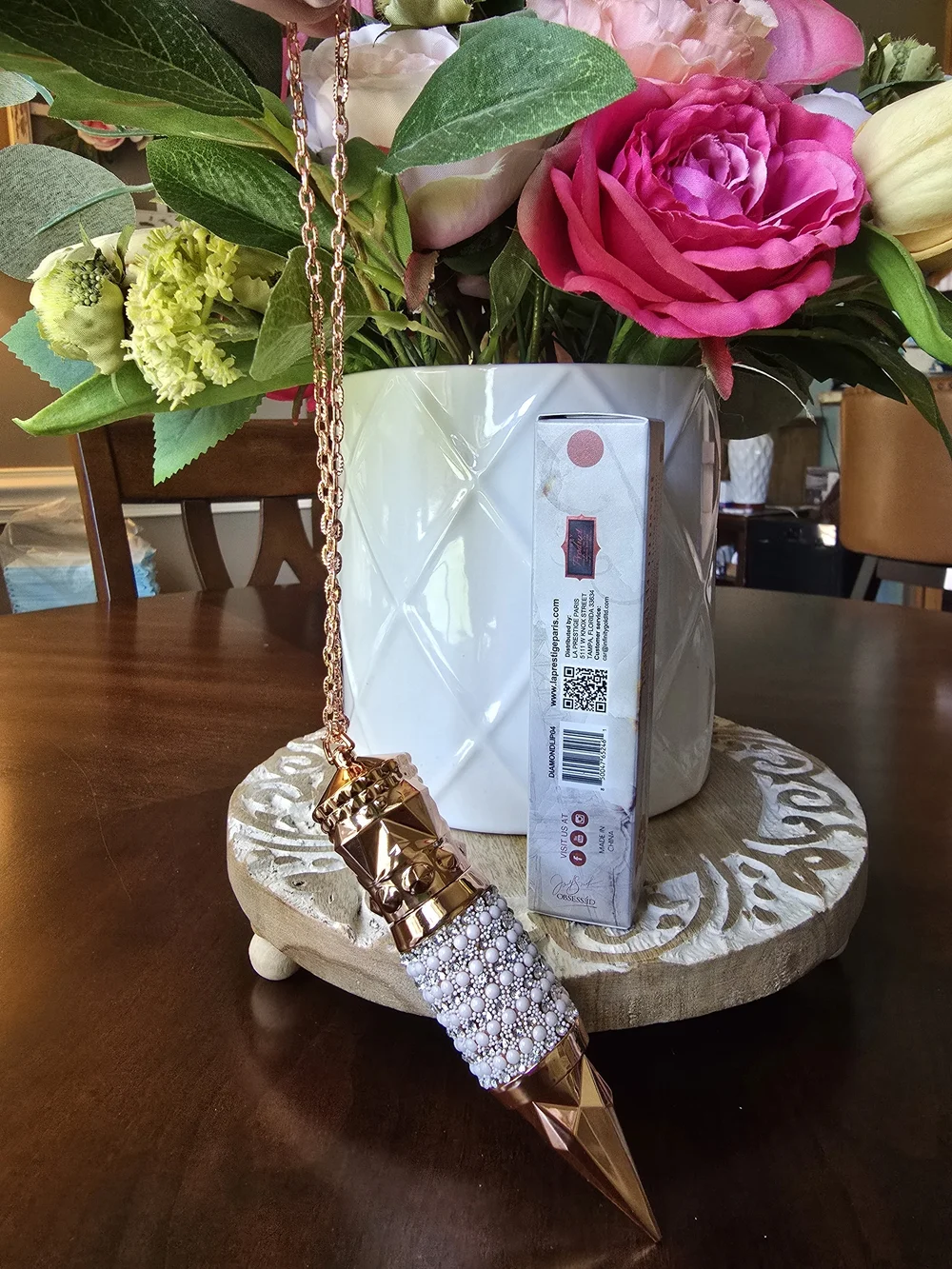 Enlightenment - Velvet Lipstick With Beautiful Holder.